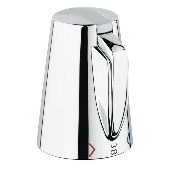 Grohe Temperaturwählgriff für Chiara Thermostate, Sterling/Terragold, 47692CA0