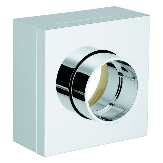 Grohe S-Anschluss mit Schalldämpfer, mit Schraubrosette, 1/2