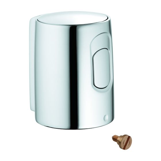 Grohe Absperrgriff mit AquaDimmer Eco für Thermostat-Wannenbatterie, Chrom, 47991000