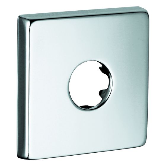 Grohe Rosette für Kopf- und Deckenbrausen, eckig, Metall, 65x65x10mm, Satin Graphite, 48118MG0