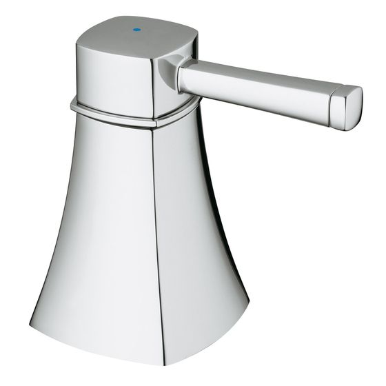 Grohe Griff Grandera Markierung Blau, Chrom, 48199000
