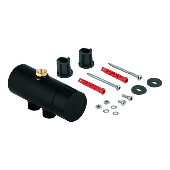 Grohe Umstellung Matt Black für Flex Duschsysteme mit Umstellung für die Wandmontage