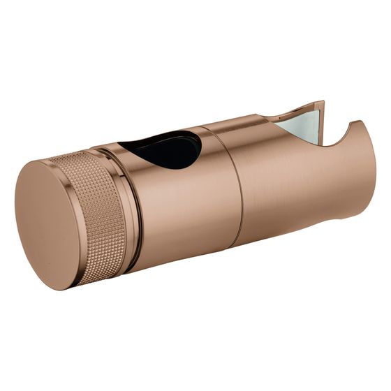 Grohe Gleitelement für Rainshower SmartActive Brausestangen, schwenkbarer Halter, 22mm, Warm Sunset gebürstet, 48424DL0