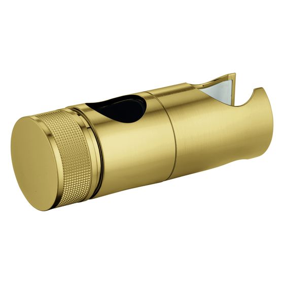 Grohe Gleitelement für Rainshower SmartActive Brausestangen, schwenkbarer Halter, 22mm, Cool Sunrise gebürstet, 48424GN0