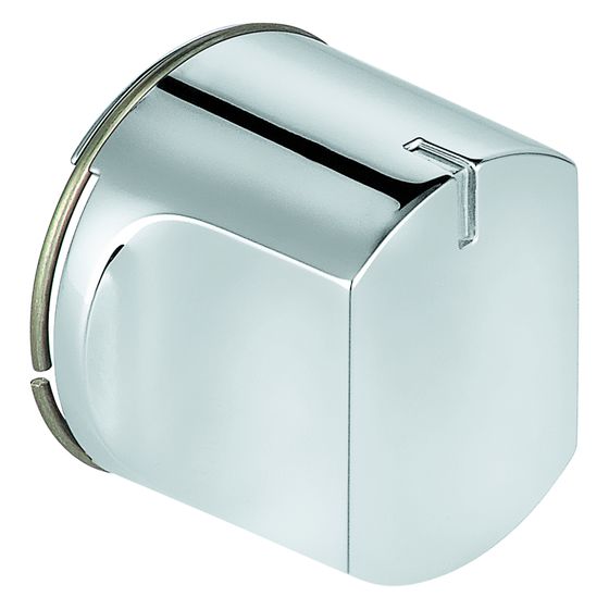 Grohe Umstellknopf, rund für Einhandmischer-Fertigmontageset mit 3-Wege Umstellung, Warm Sunset gebürstet, 48447DL0