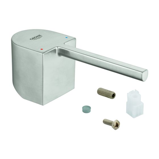 Grohe Hebel für Einhandmischer-Waschtisch Einlochmontage, Supersteel