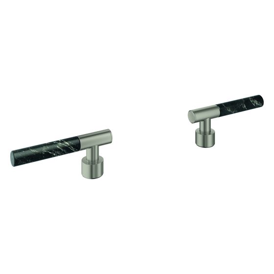 Grohe Atrio Private Collection Hebelgriffe, Vanilla Noir Caesarstone, Satin Steel, 48459MS0