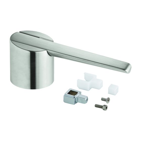 Grohe Hebel inklusive Kappe für 35mm Kartusche, Supersteel