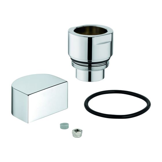 Grohe Umstellknopf für 3- und 4-Loch-Einhand-Wannenkombinationen, Chrom