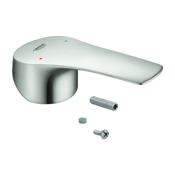 Grohe Eurosmart Hebel für Einhebelmischer, Supersteel, 48530DC0