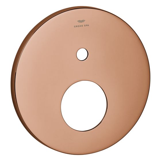 Grohe Rosette rund für Einhandmischer-Fertigmontageset mit 2-Wege-Umstellung, 6 Grad ausrichtbar, Warm Sunset, 48616DA0
