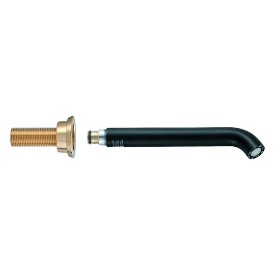 Grohe Auslauf, Ausladung 180mm, mit Mousseur, Phantom Black, 48638KF0