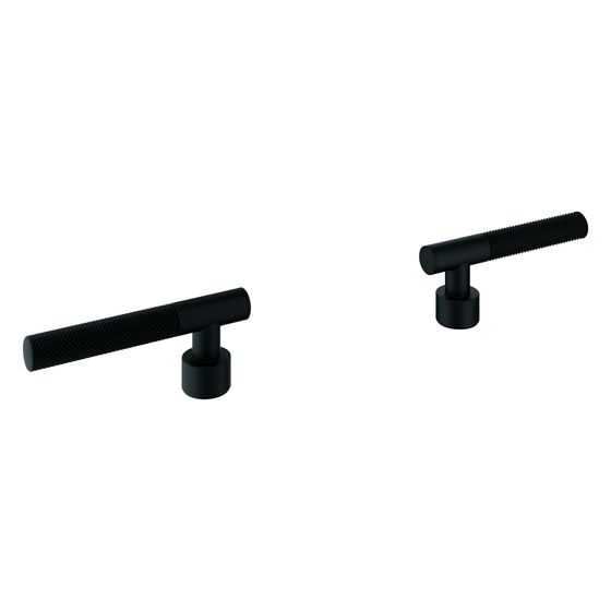 Grohe Hebelgriffe Atrio Private Collection, Rändelstruktur, für 21134/21140/20587/20593/25227, Phantom Black, 48646KF0