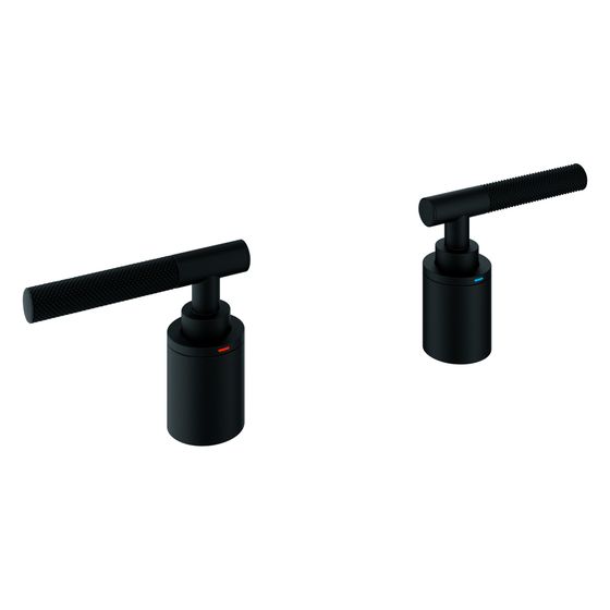 Grohe Hebelgriffe Atrio Private Collection, Rändelstruktur, für, Phantom Black, 48651KF0