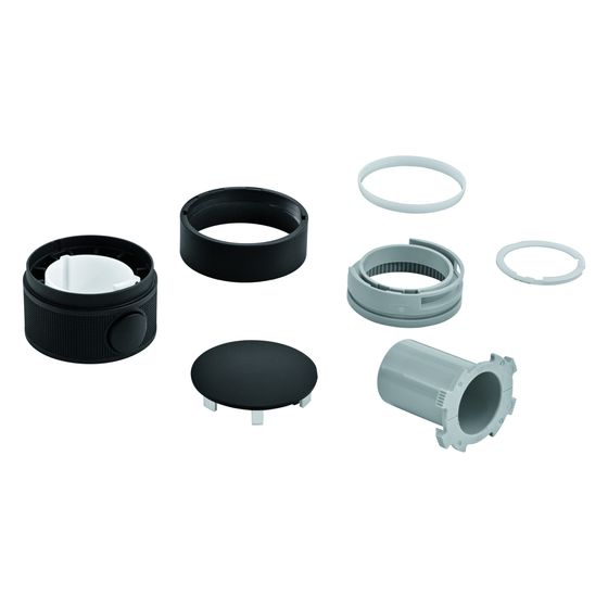 Grohe Temperaturwählgriff für Fertigmontageset Grohtherm SmartControl Thermostate, Phantom Black, 49029KF0