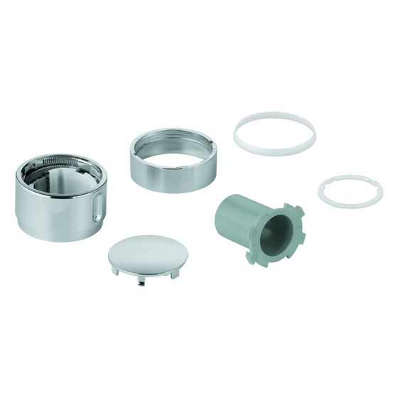 Grohe Temperaturwählgriff für Grohtherm Fertigmontageset, Mattschwarz, 490822430