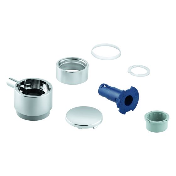 Grohe Absperrgriff für Aquadimmer, rund, Satin Graphite, 49090MG0