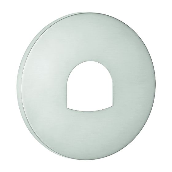 Grohe Rosette rund für Einhandmischer-Fertigmontagesets, Supersteel, verdeckte Rosetten-/Schaftabdichtung, 49116DC0