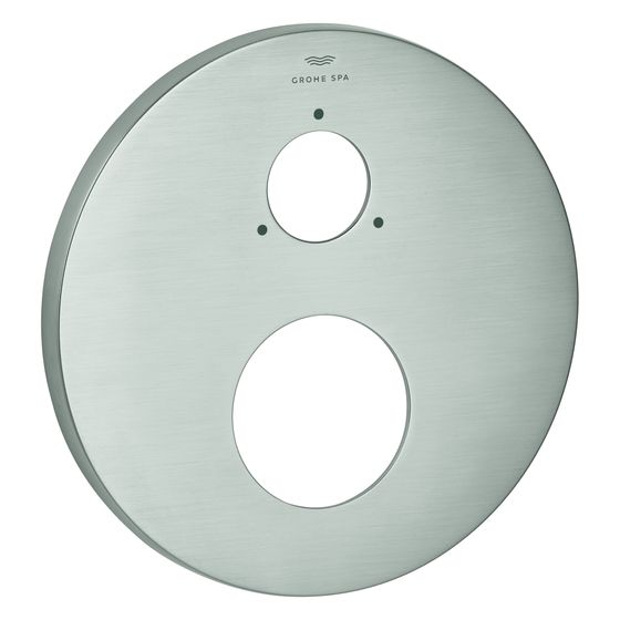 Grohe Rosette rund für Einhandmischer-Fertigmontageset, Supersteel, 49250DC0