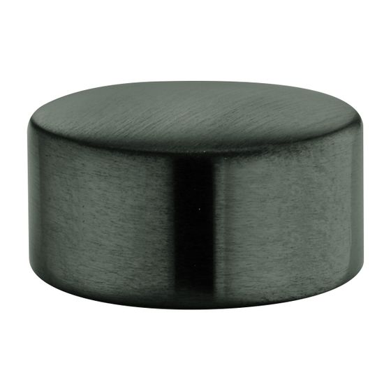 Grohe Umstellknopf, Hard Graphite gebürstet, automatische Umstellung Wanne/Brause, für Einhand-Wannenbatterie 1/2