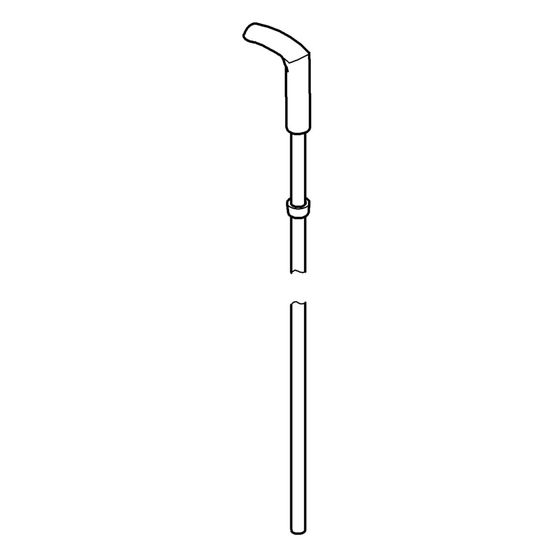 Grohe Zugstange für Arabesk und Atlanta, Weiß, 06078L00