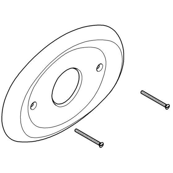 Grohe Rosette, Bronze, 08367B00