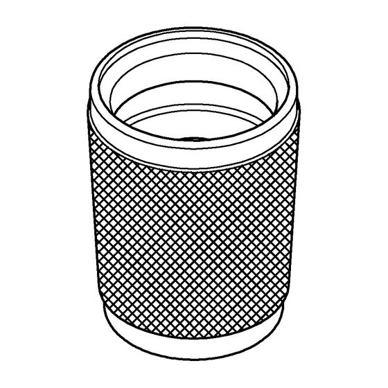 Grohe Konusmutter Nickel gebürstet für Atrio HB 3-/4-Loch-Wannenkombination
