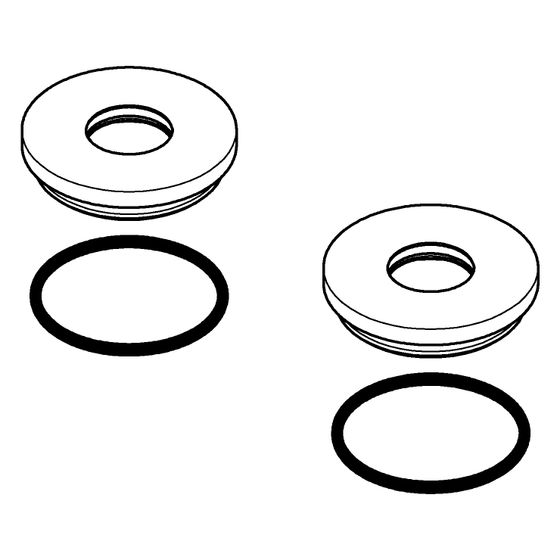 Grohe Griffring für Zweigriffarmaturen, Cool Sunrise, 101309GL00