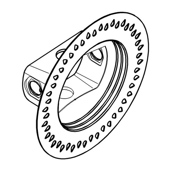 Grohe Elastomer-Unterbot-Einbau-Set, Trockenausbau, 44093200