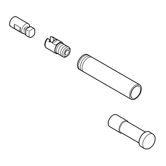Grohe Umstellknopf für Umstellung, Gold, 46008G00