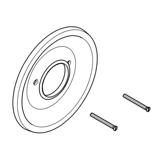 Grohe Rosette, D 170mm für UP-Einhandmischer, Gold, 46062G00