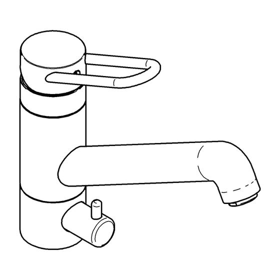 Grohe Al Dente Einhand-Spültischbatterie, Geräteabsperrventil, Gussauslauf, Chrom, 77411326