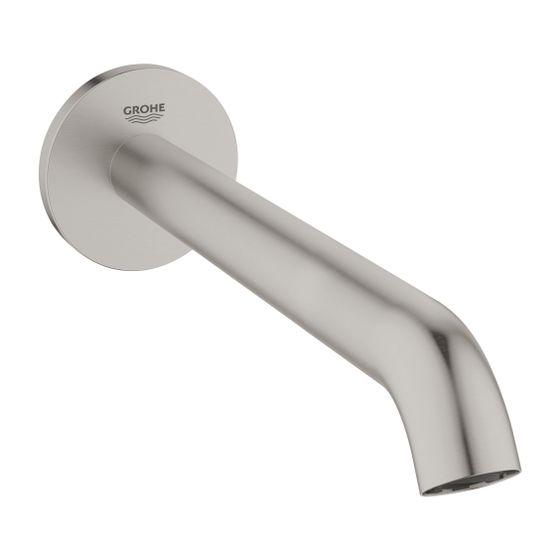 Grohe Essence Wanneneinlauf Wandmontage, Supersteel, Außengewinde 1/2