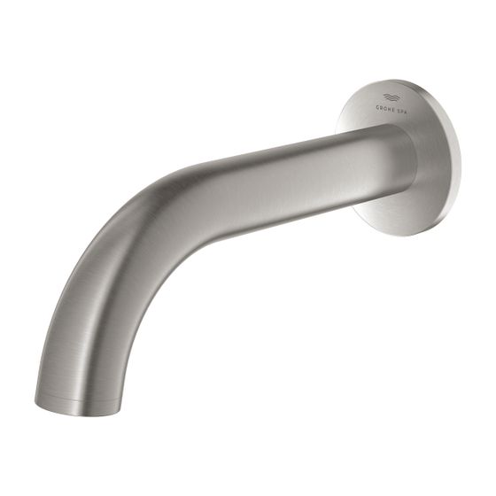 Grohe Atrio Wanneneinlauf Supersteel, Wandmontage, Ausladung 171mm