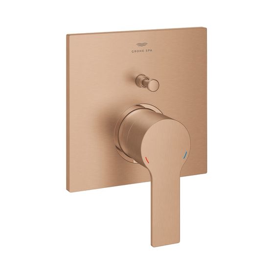 Grohe Allure Einhand-Wannenbatterie warm sunset gebürstet 19315DL1