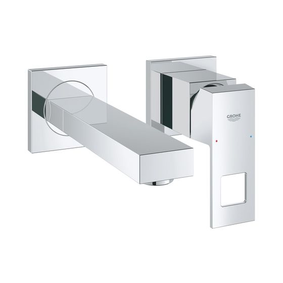 Grohe Eurocube 2-Loch-Waschtischbatterie chrom 19895000