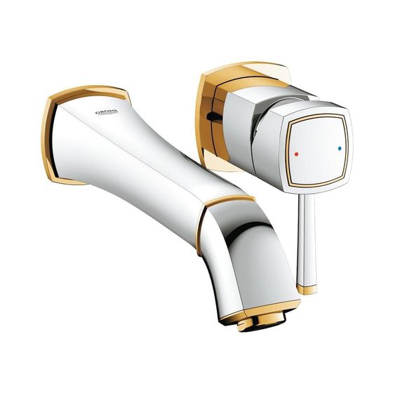 Grohe Grandera 2-Loch-Waschtischbatterie chrom/gold 19930IG0