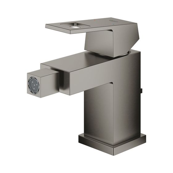 Grohe Eurocube Einhand-Bidetbatterie 1/2" hard graphite gebürstet 23138AL0