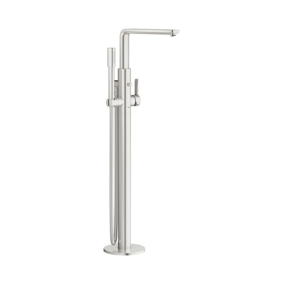 Grohe Lineare Einhand-Wannenbatterie 1/2" Bodenmontage supersteel 23792DC1