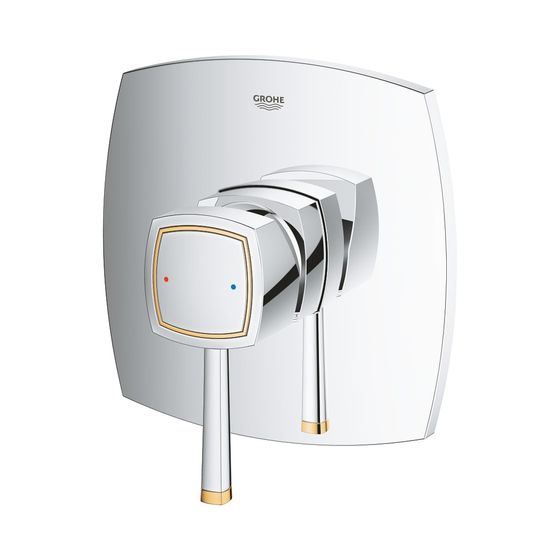 Grohe Grandera Einhand-Brausebatterie chrom/gold 24067IG0