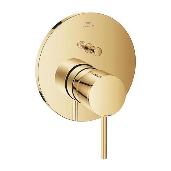 Grohe Atrio Einhand-Wannenbatterie Cool Sunrise, Fertigmontageset für Rapido SmartBox