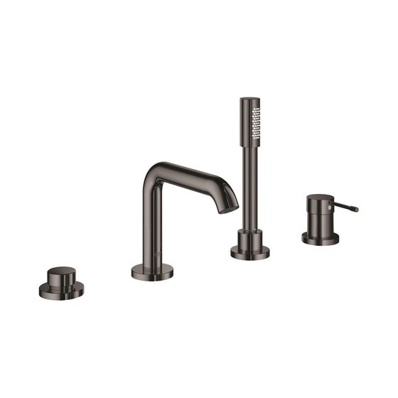 Grohe Essence 4-Loch-Einhand-Wannenkombination hard graphite 25251A01