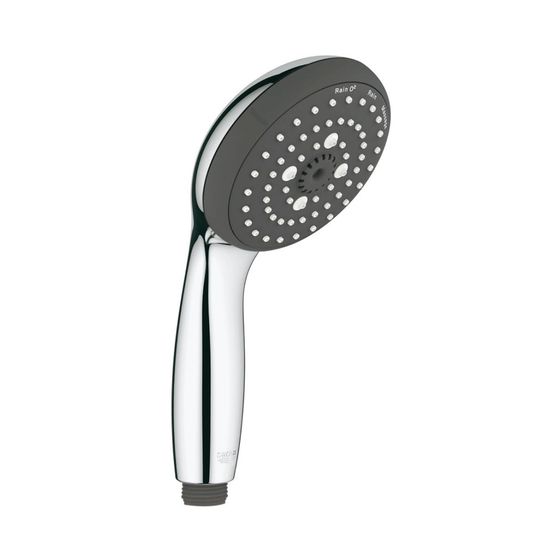 Grohe Vitalio Start 100 Handbrause mit 3 Strahlarten, Chrom, 26031000