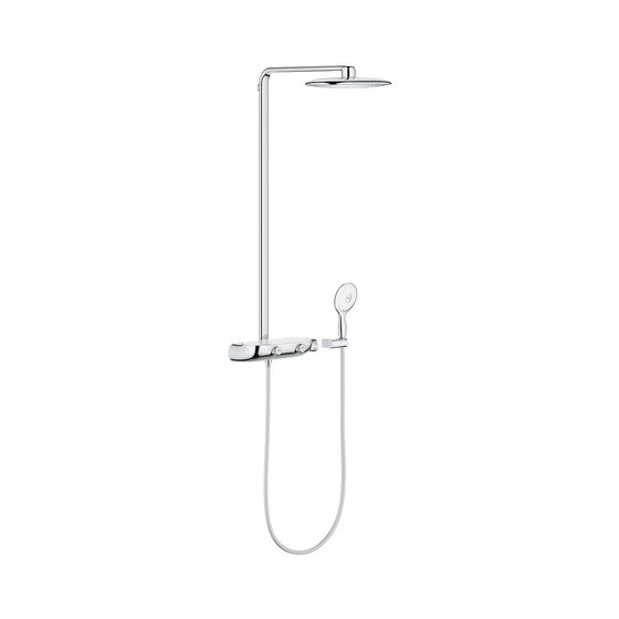 Grohe Rainshower System SmartControl Mono 360 Duschsystem mit Thermostatbatterie Wandmontage chrom 26361000