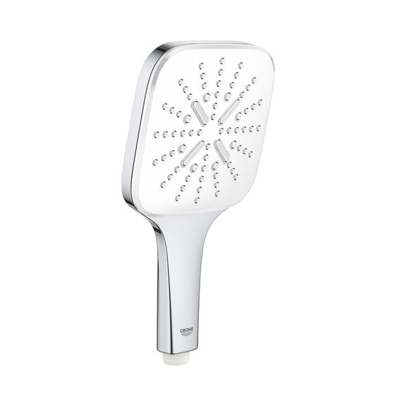 Grohe Vitalio SmartActive 130 Cube Handbrause 3 Strahlarten, QuickFix, Chrom, 26595000
