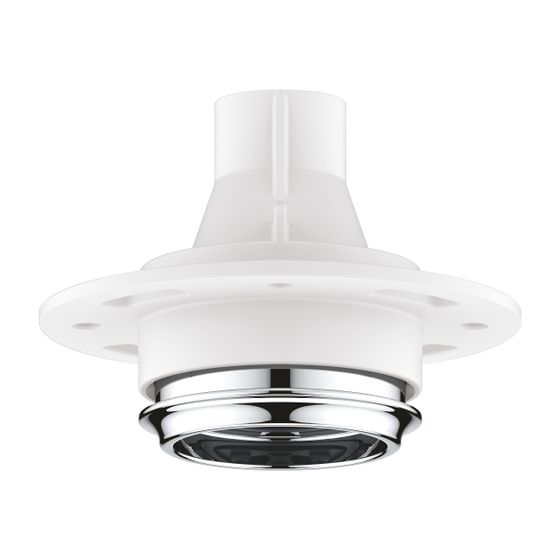 Grohe Strahlbildner Rainshower Aqua Mist, Strahlart Grohe Drizzle Spray (Nebeldüsen), ohne Einbaukörper/Abdeckung, 1l/min, Chrom