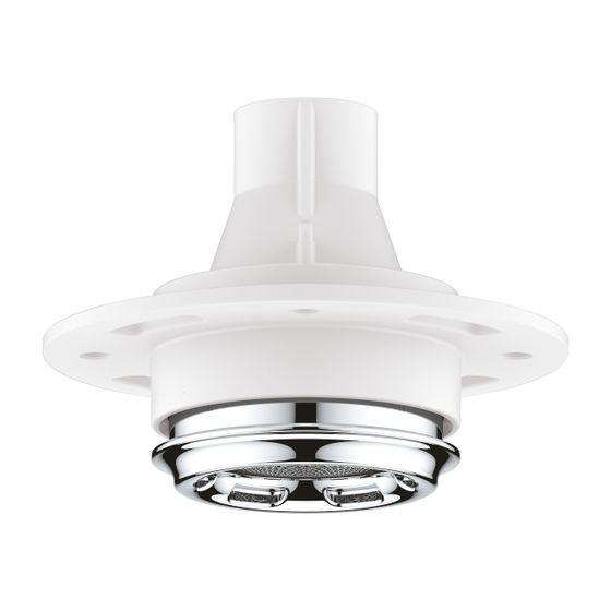 Grohe Strahlbildner Rainshower Aqua Pure, Strahlart Grohe Pure XL Strahl, ohne Einbaukörper/Abdeckung, Chrom