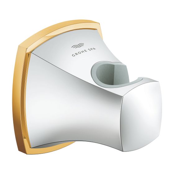 Grohe Grandera Wandbrausehalter Chrom/Gold