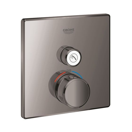 Grohe Grohtherm SmartControl Thermostat mit 1 Absperrventil hard graphite 29123A00