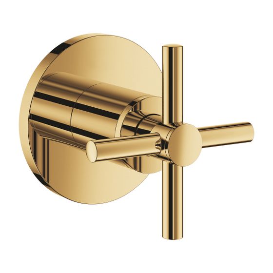 Grohe Atrio Unterputz-Ventil-Oberbau Cool Sunrise, mit Kreuzgriffen für UP-Ventile 35028 oder 29032